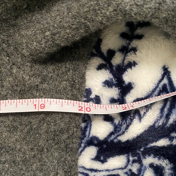 Polo by Ralph Lauren Women's Charcoal Wool V-Neck Sweater - Picture 6 of 7